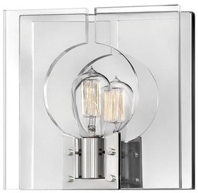 Απλίκα Φωτιστικό Τοίχου 1xE27 Ludlow Quintiesse Elstead Lighting-QN-LUDLOW1-PN-Νίκελ Ματ QN-LUDLOW1-PN