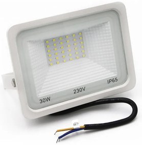 Adeleq Προβολέας LED-SMD 30W 230V 3000K IP65 Λευκός 3-383000
