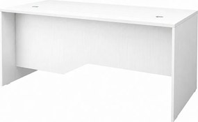 Γραφείο επαγγελματικό Venturo Megapap χρώμα λευκό 180x80x75εκ.