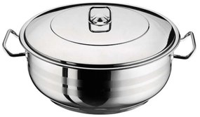 Κατσαρόλα Πλασωτέ Arian 430 ISF00100332 32x12cm 9,5Lt Inox Isfa Metal 32cm Ανοξείδωτο Ατσάλι