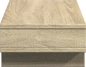 vidaXL Βάση Οθόνης Sonoma Δρυς 50x27x15 εκ. από Επεξεργασμένο Ξύλο