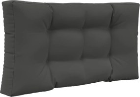 vidaXL Μαξιλάρι Καναπέ Εξωτερικού Χώρου 3 pcs Ανθρακί Πολυεστέρας
