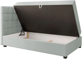 Επενδυμένο κρεβάτι Lind-Mpez-120 x 200