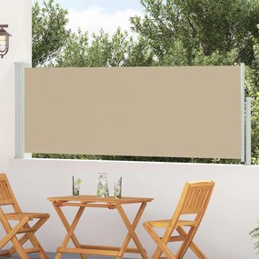 vidaXL Ανακλινόμενος Πλευρικός Απλώστρα Ορθογώνιος 500 x 100 cm