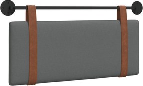 vidaXL Κρεμαστό Κεφαλάρι Σκούρο Γκρι Αντίκα PU