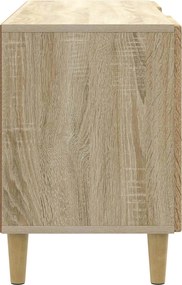 vidaXL Ντουλάπι TV 102 x 34,5 x 50 cm Sonoma Δρυς Επεξεργασμένο Ξύλο