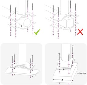 vidaXL Σκίαστρο Πλαϊνό Συρόμενο Βεράντας Μαύρο 60 x 300 εκ.