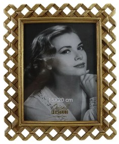 Κορνίζα XL24040168 15x20cm Gold Oriana Ferelli Πολυρεσίνη
