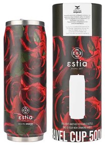 Θερμός Travel Cup Save The Aegean TWILIGHT ROSE Estia 500ml