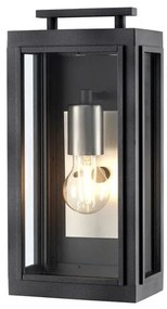 Απλίκα Φωτιστικό Τοίχου E27 60W IP44 Sutcliffe Elstead QN-SUTCLIFFE-S-AZ Μαύρο