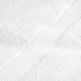 vidaXL Πετσέτες Μπάνιου Premium SOLUND 10 Τεμ Λευκές 100x150εκ 600gsm