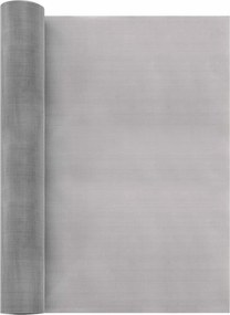 vidaXL Πλέγμα Οθόνης 60 mesh 40 x 2000 εκ Ανοξείδωτο Ατσάλι 201 Ασημί