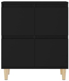 vidaXL Ντουλάπι Μαύρο 60x35x70 εκ. από Επεξεργασμένο Ξύλο