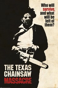 Αφίσα Texas Chainsaw Massacre - Who Will Survive?, (61 x 91.5 cm)