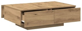 vidaXL Τραπεζάκι Σαλονιού Artisan Δρυς 90x60x31 εκ. Επεξ. Ξύλο