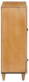 vidaXL Highboard Ανοιχτό καφέ 60 x 33 x 100 εκ. Μασίφ ξύλο μάνγκο