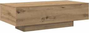 vidaXL Τραπεζάκι Σαλονιού Artisan Δρυς 100 x 49,5 x 31 εκ. Επεξ. Ξύλο