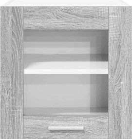 vidaXL Κρεμαστό ντουλάπι Γκρίζο Σονομα 40 x 31 x 40 εκ.