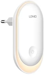LDNIO φωτιστικό νυκτός Y1 με αισθητήρα φωτός, 0.5W, 3500K