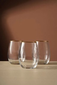 Glass Set (6 Pieces) PB-420725 Gold