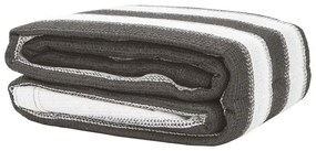 vidaXL Χαλί Σκηνής Ανθρακί / Λευκό 400x600 εκ. από HDPE
