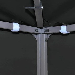 vidaXL Κάλυμμα για Κιόσκι Γκρι 4 x 3 μ. 310 γρ./μ²