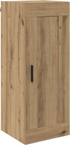 vidaXL Επιτοίχιο ντουλάπι Artisan Oak 34,5 x 34 x 90 εκ.