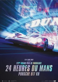 Εκτύπωση τέχνης Porsche 917 KH - Future - 24h Le Mans - 2054