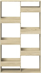 vidaXL Βιβλιοθήκη/Διαχωριστικό Χώρου Δρυς 100x33x175 εκ. Επεξ. Ξύλο