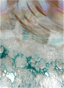 Βάζο ArteLibre Τιρκουάζ Γυαλί 24x24x22cm