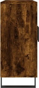 vidaXL Ντουλάπι Καπνιστή Δρυς 90x34x80 εκ. Επεξεργασμένο Ξύλο
