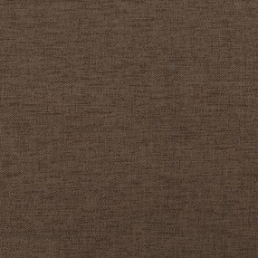 vidaXL Υποπόδιο Καφέ 45 x 29,5 x 35 εκ. Υφασμάτινο