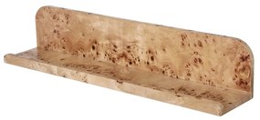 Artekko Burl Ράφι Επιτοίχιο MDF Φυσική Απόχρωση (60x12x12)cm Artekko 49645