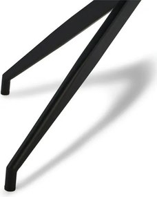 Isabel Dining Chair with Armrests Dark Brown