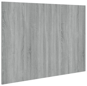 vidaXL Κεφαλάρι Κρεβατιού Γκρι Sonoma 120x1,5x80 εκ. Επεξεργ. Ξύλο