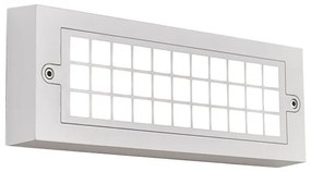 Απλίκα Φωτιστικό Τοίχου LED 6W 3000K IP65 25,5x9 Spotlight 7807 Λευκό