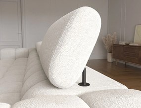 Γωνιακός καναπές Freyia-Leuko-Δεξιά