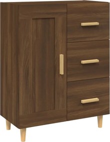 vidaXL Ντουλάπι Καφέ Δρυς 69,5 x 34 x 90 εκ. από Επεξεργασμένο Ξύλο