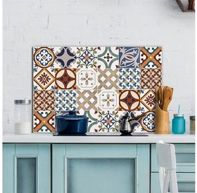 Πάνελ Αλουμινίου Εστίας Red Azulejos 86209 Ango-86209-Καφέ 86209