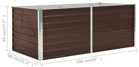 ΖΑΡΝΤΙΝΙΕΡΑ ΨΗΛΗ ΚΑΦΕ 160 X 80 X 45 ΕΚ. ΓΑΛΒΑΝΙΣΜΕΝΟΣ ΧΑΛΥΒΑΣ 47012