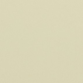 vidaXL Διαχωριστικό Βεράντας Κρεμ 75 x 500 εκ. Ύφασμα Oxford