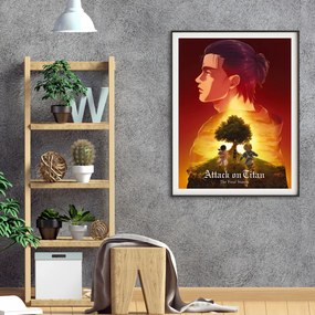 Πόστερ &amp; Κάδρο Attack on Titan AN096 30x40cm Εκτύπωση Πόστερ (χωρίς κάδρο)