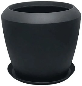 Κασπώ Πομπέ 06-10017-M Φ44x39,5cm Black Marhome Πολυρεσίνη