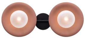 Φωτιστικό Τοίχου - Οροφής HL4302W47BC 2ΧG9 20X47X18 Copper-Black Aca Decor Metal, Glass