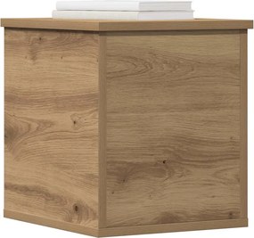 vidaXL Κουτί αποθήκευσης Artisan Oak 30 x 35 x 35 cm