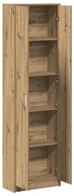 vidaXL Ντουλάπι artisan δρυς 55 x 25 x 189 εκ. Επεξεργασμένο ξύλο
