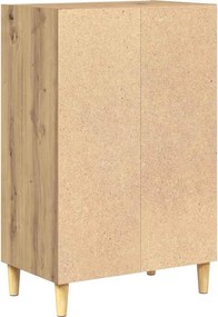 vidaXL Πλαϊνό γραφείο Artisan Oak 57 x 35 x 89.5 εκ Επεξεργασμένο ξύλο