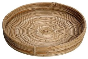 Δίσκος Στρόγγυλος S Kag147 35Χ35Χ4cm Brown Espiel Ξύλο