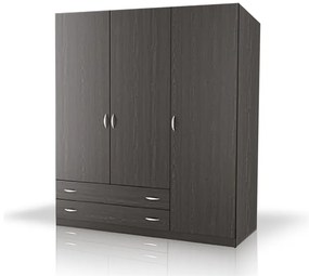 ΧΕΡΙ ΞΥΛΟ Ντουλάπα 3φυλλη 150cm Μ. x 60cm x 180cm ύψος--ΚΩΔ.:10-06a-3f