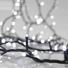 Eurolamp Σειρά 480 LED 3mm Ψυχρό Σταθερό 36m IP44 Πράσινο Καλώδιο 600-16580